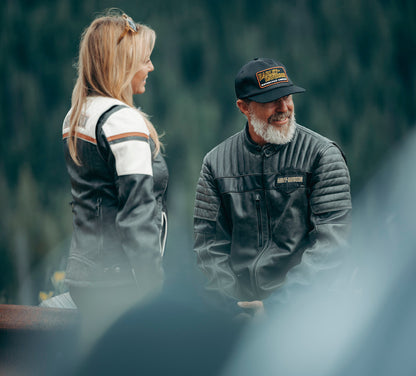 H-D Passing Link III Leather Jacket - 98001-26VM