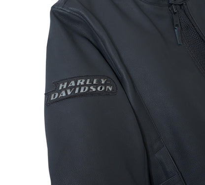 Harley-Davidson® Men's Paradigm Triple Vent™ 2.0 Leather Jacket - 98002-24EM