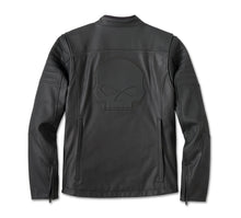Harley-Davidson® Willie G® Skull Graphic Leather Riding Jacket - 98004-25VM