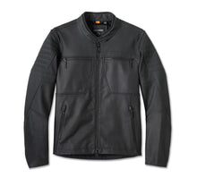 Harley-Davidson® Willie G® Skull Graphic Leather Riding Jacket - 98004-25VM