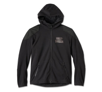 Harley-Davidson® Willie G™ Skull Graphic Deflector 2.0  Hooded Riding Fleece - 98101-25VM