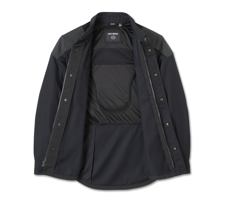 Harley-Davidson® Willie G® Skull Graphic Operative 2.0  Riding Shirt Jacket - 98102-25VM