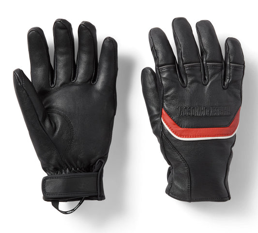 H-D Trenton Leather Riding Gloves - 98103-26VM