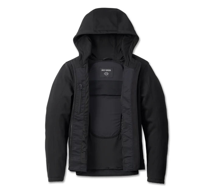 Harley-Davidson® Women's Deflector Hooded Riding Fleece - 98112-23VW
