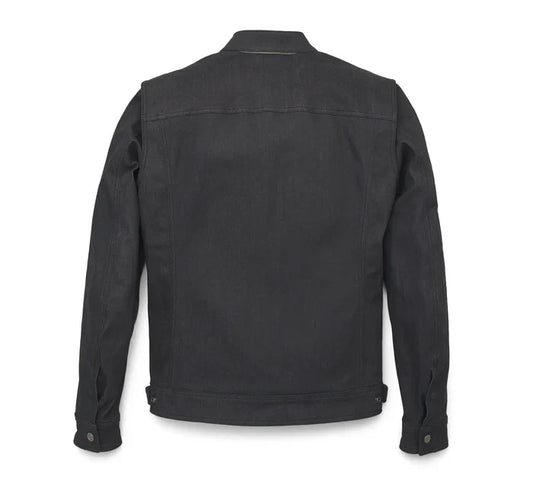 Harley-Davidson® Chisel Denim Trucker Riding Jacket Black - 98118-23Vm Men’s