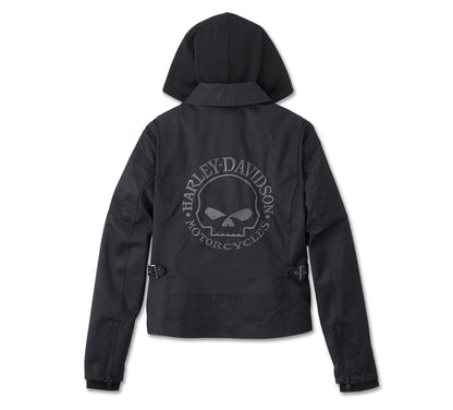 Harley-Davidson® Women's Willie G® Skull 3-in-1 Jacket - 98401-24VW