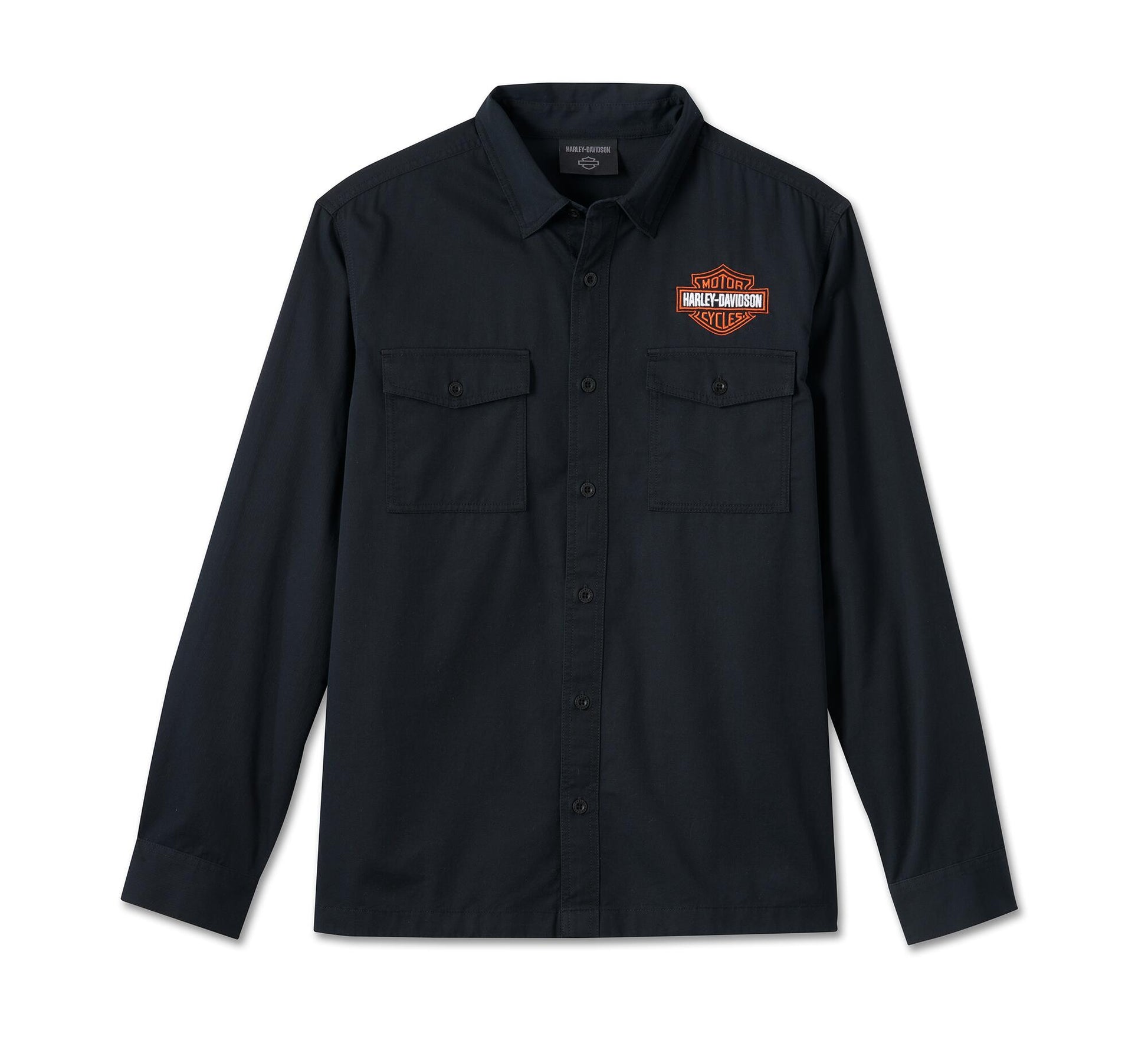 Harley-Davidson® Men’s Bar & Shield Long Sleeve Shirt - 99054-24Vm