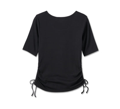 Harley-Davidson® Women's Willie G™ Skull Tie Knit Top - 99059-24VW
