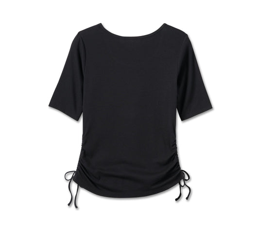 Harley-Davidson® Women's Willie G™ Skull Tie Knit Top - 99059-24VW