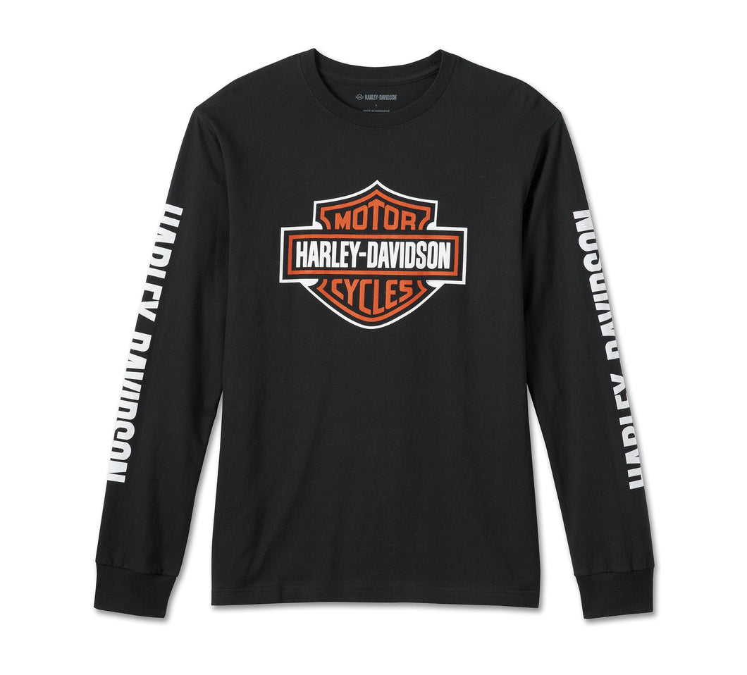 Harley-Davidson® Men's Bar & Shield Long Sleeve Tee - 99081-24VM