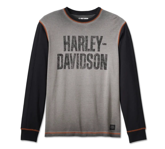 Harley-Davidson® Men's Iron Bar Long Sleeve Tee - 99181-24VM