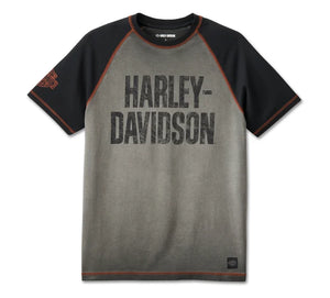 Harley-Davidson® Men's Iron Bar Raglan Tee - 99187-24VM