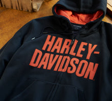 Harley-Davidson® Men's Bar Font Zip-Up Hoodie - 99191-24VM