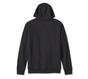 Harley-Davidson® Men's Bar Font Zip-Up Hoodie - 99191-24VM
