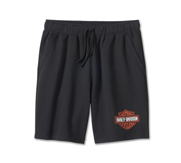 Harley-Davidson® Men's Fleece Shorts Harley Black - 99197-24VM