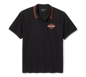 Harley-Davidson® Men's Bar & Shield Pique Polo - 99252-25VM