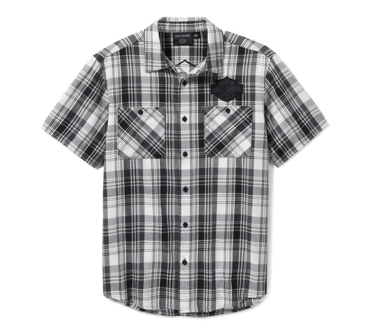 Harley-Davidson® Bar & Shield Plaid Shirt - 99256-25VM
