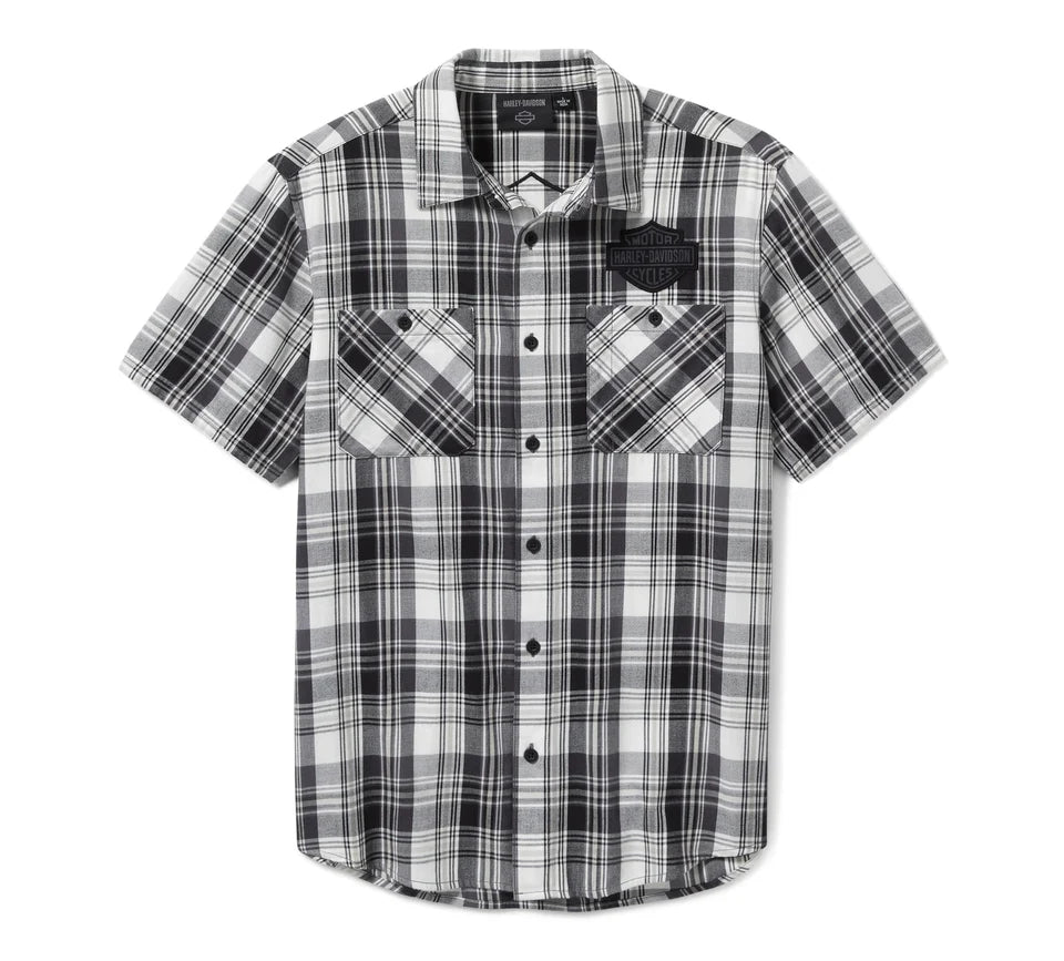 Harley-Davidson® Bar & Shield Plaid Shirt - 99256-25VM