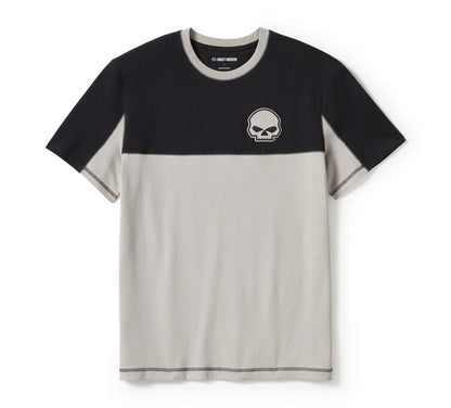 Harley-Davidson® Willie G Skull Colorblock Short Sleeve Tee