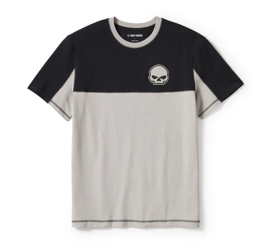 Harley-Davidson® Willie G Skull Colorblock Short Sleeve Tee