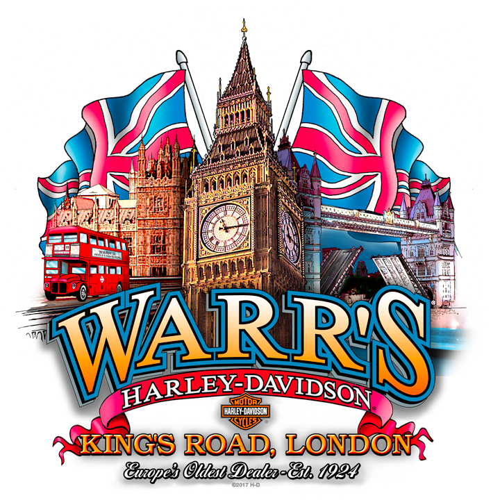 Warr's H-D® Men's Soar and London Big Ben Tee