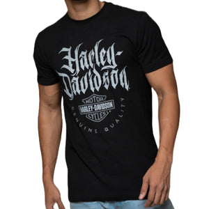 Warr's H-D® Men's Blackletter and London at Night Tee