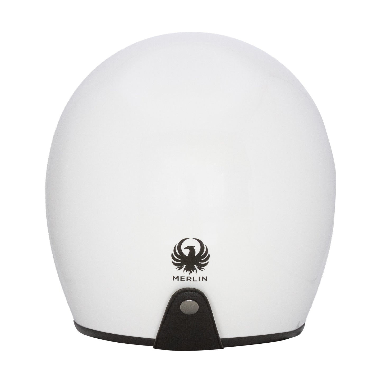 Merlin Blackbird Jet Helmet - Gloss White