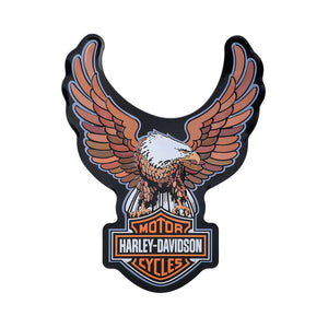 Harley-Davidson® Custom Shaped Bar & Shield Eagle Tin Magnet