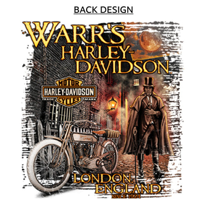 Warr's H-D® Men's Piston Pinup and Victorian London Tee