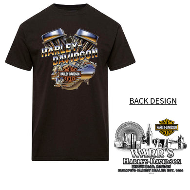 Warr's H-D® Men's Rumble and London At Night Tee