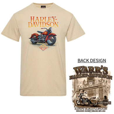 Warr's H-D® Men's Gouache and London Sepia Tee