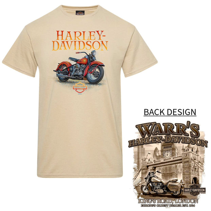 Warr's H-D® Men's Gouache and London Sepia Tee