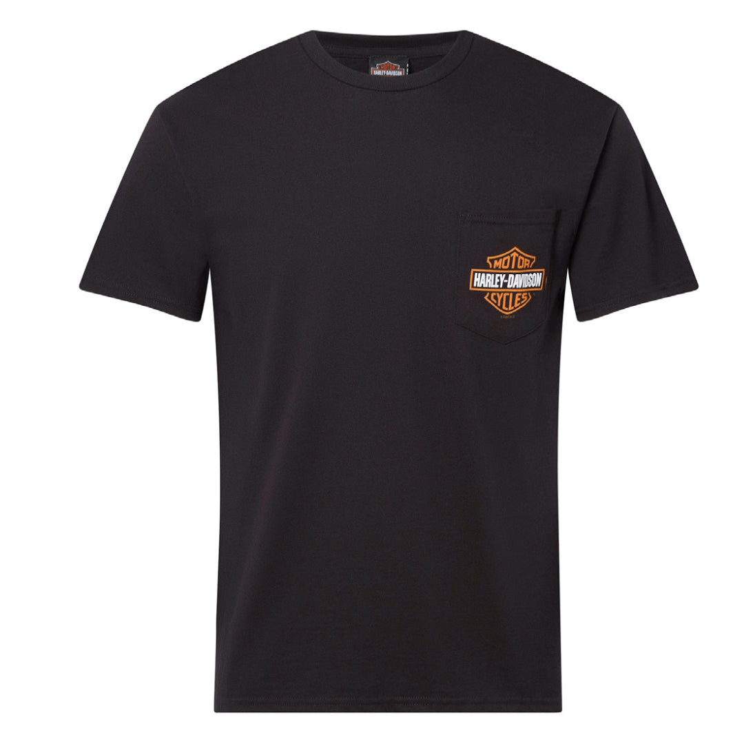 Warr's H-D® Men's B&S Pocket and London Sepia Tee