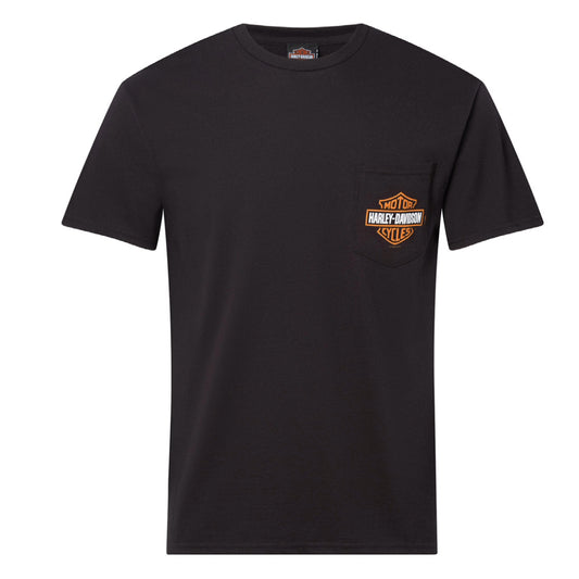 Warr's H-D® Men's B&S Pocket and London Sepia Tee