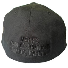 Warr's H-D® London Black Fitted Baseball Cap