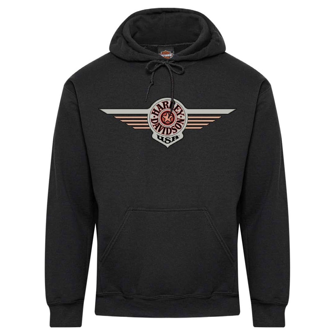 Warr's H-D® Men's Fat Boy and London At Night Hoodie
