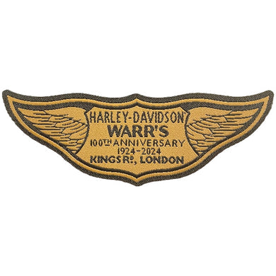 Warr’s H-D® 100Th Anniversary Gold Patch Accessories