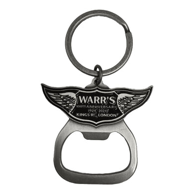 Warr’s 100Th Anniversary Key Ring Bottle Opener Silver Accessories