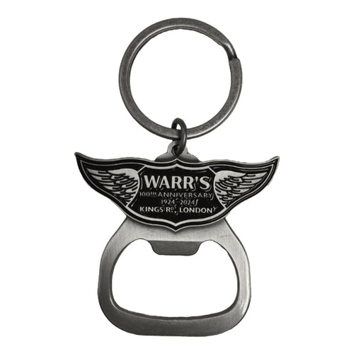 Warr’s 100Th Anniversary Key Ring Bottle Opener Silver Accessories