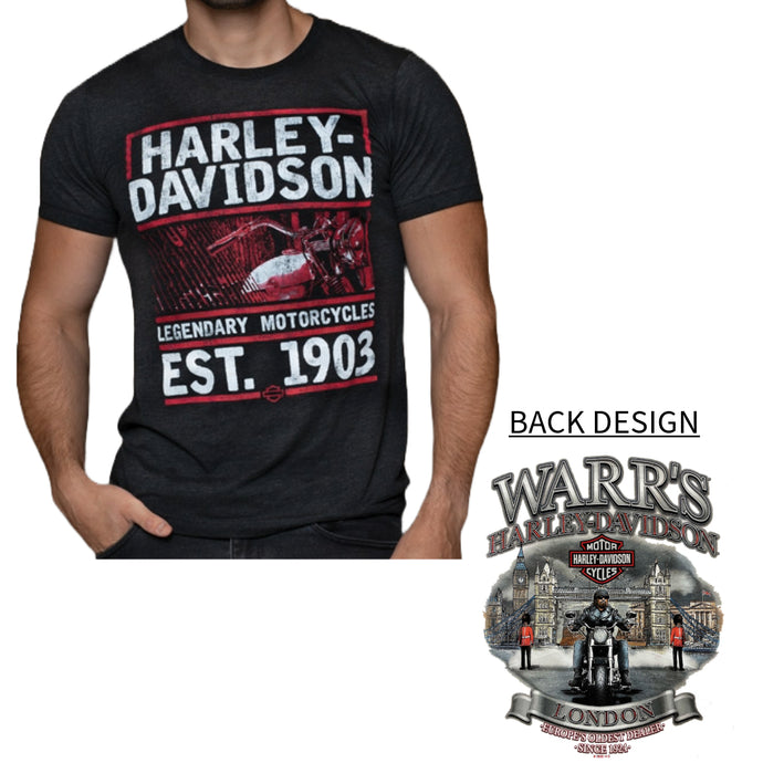 Warr's H-D® Men's Valid and Road into London Tee