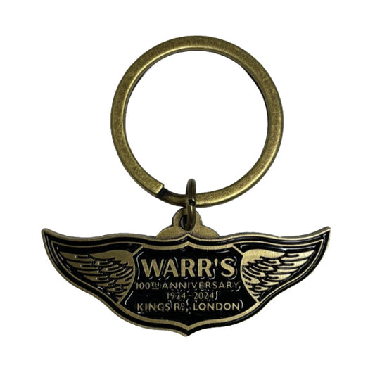 Warr’s 100Th Anniversary Key Ring Gold Accessories