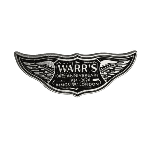 Warr’s 100Th Anniversary Small Pin Silver Accessories