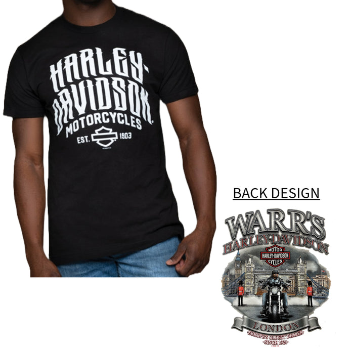 Warr's H-D® Men's Cinch and Road into London Tee
