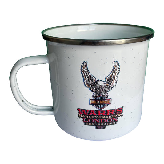 Warr’s H-D® Enamel Campfire Mug 17 Oz Mugs & Cups
