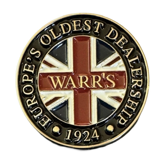 Warr's Union Jack Badge