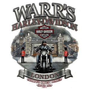 Warr's H-D® Men's Cinch and Road into London Tee