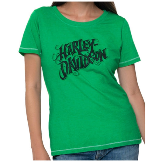 Warr's H-D® Women's Filigree and London at Big Ben Tee