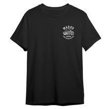 Warr's H-D® Men's Reverse King's Road Customs T-shirt - Black