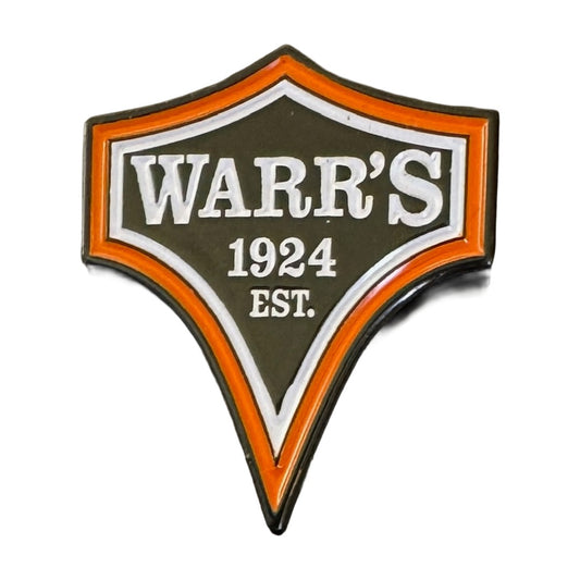 Warr's Diamond London Pin Orange