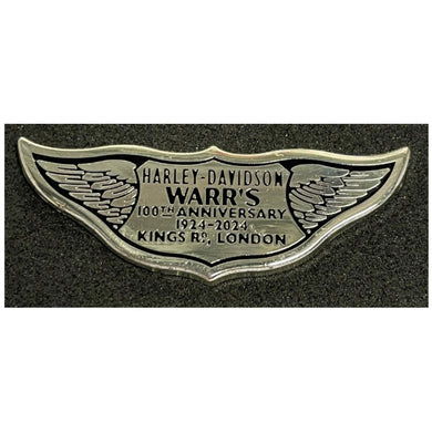 Warr’s H-D® 100Th Anniversary Silver Pin Accessories